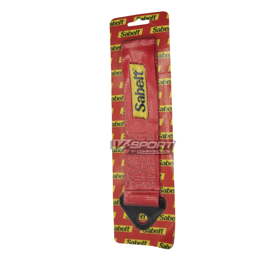 Sabelt Tow Strap 2.9T Load Rating – Red