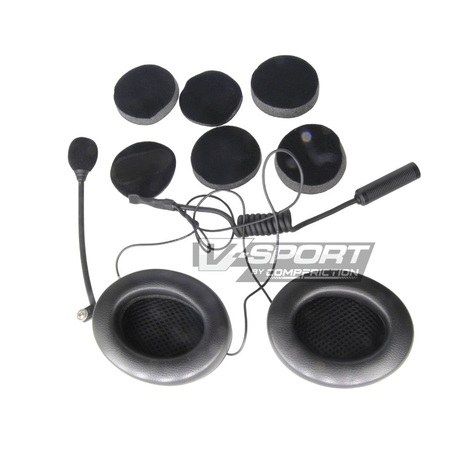 Stilo WRC Helmet Kit Open Face With Earmuffs
