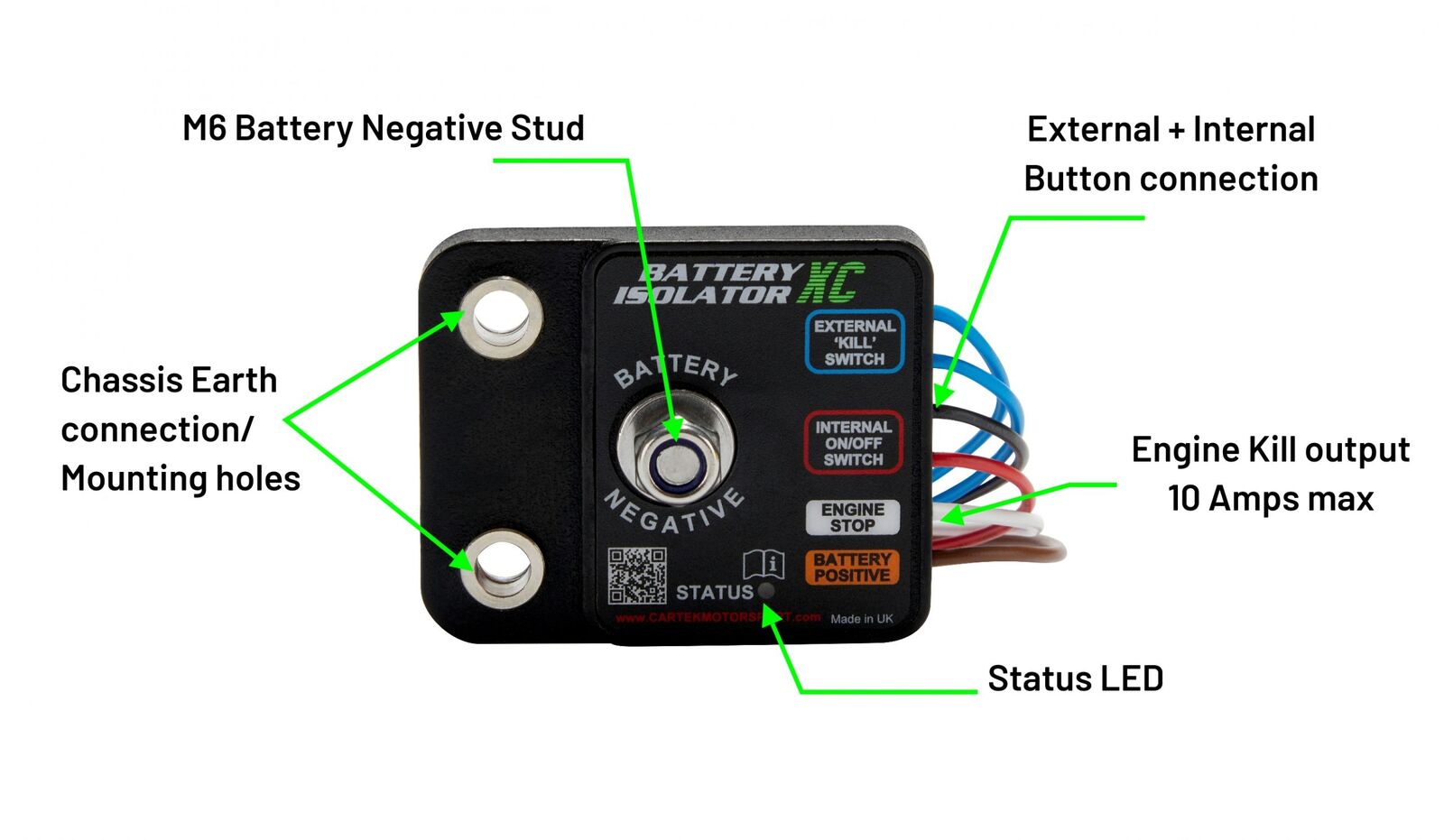 Cartek Battery Isolator X-Club Kit