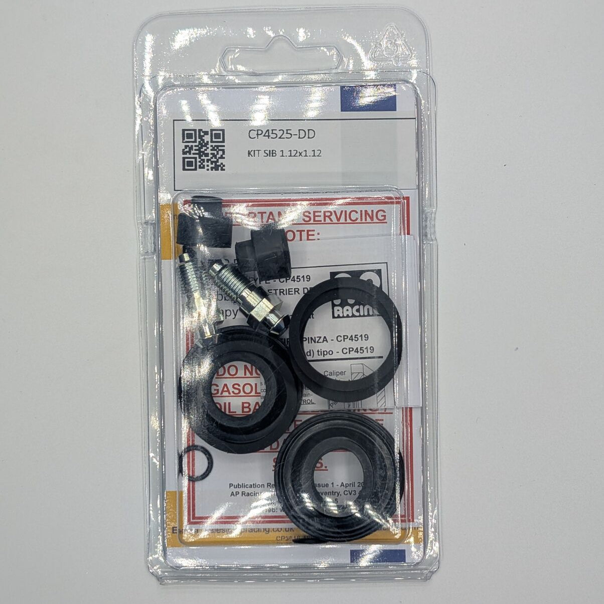 AP Racing seal kit - CP4525-DD (HSV VY-VZ Rear Caliper)