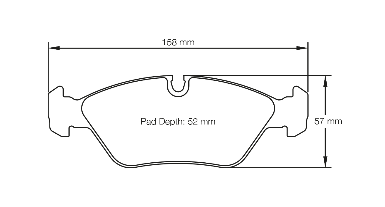 Pagid Brake Pad Set E1144 RSL29