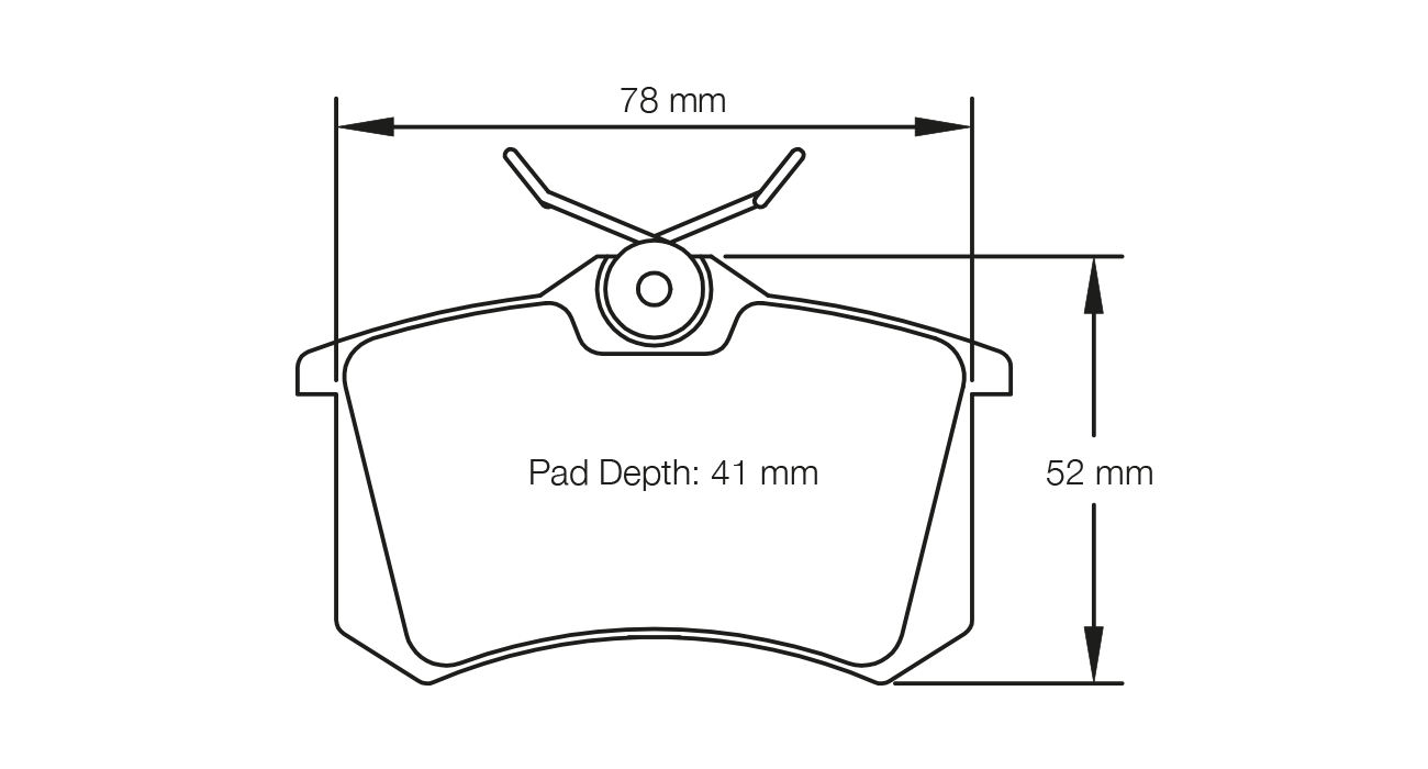 Pagid Brake Pad Set E1158 RSL29
