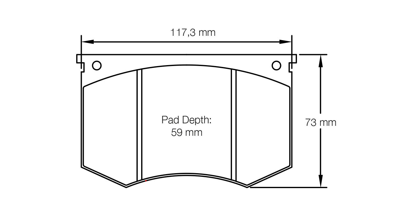 Pagid Brake Pad Set E1191 RSH29E