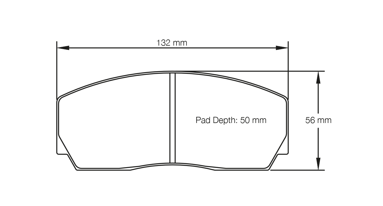 Pagid Brake Pad Set E1270 RSL29