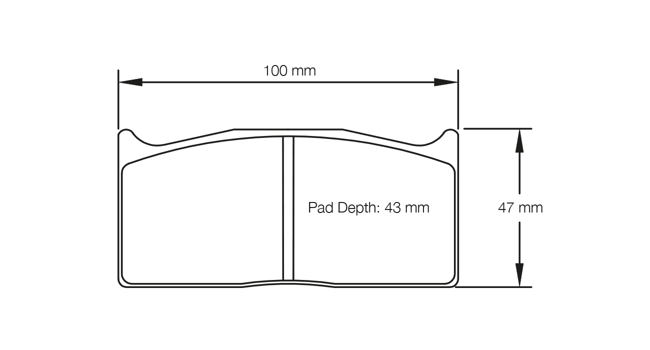 Pagid Brake Pad Set E1283 RST4