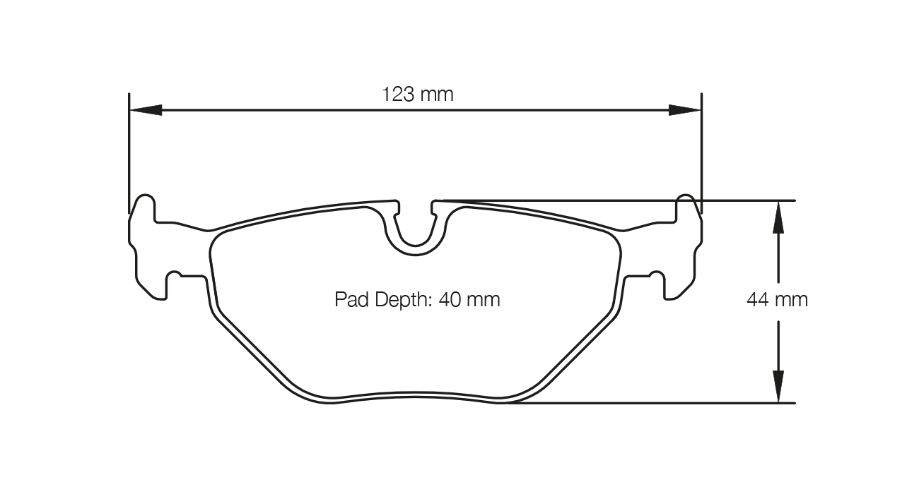 Pagid Brake Pad Set E1285 RS42