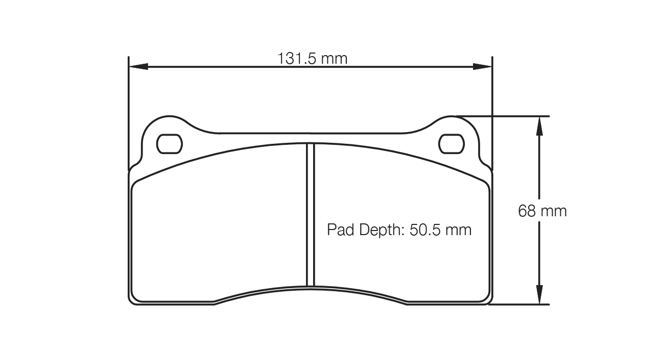 Pagid Brake Pad Set E1287 RSC1