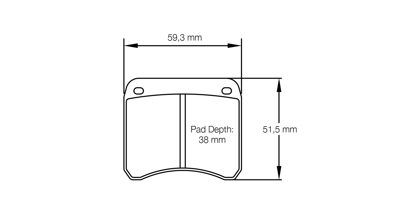 Pagid Brake Pad Set E1362 RSH42