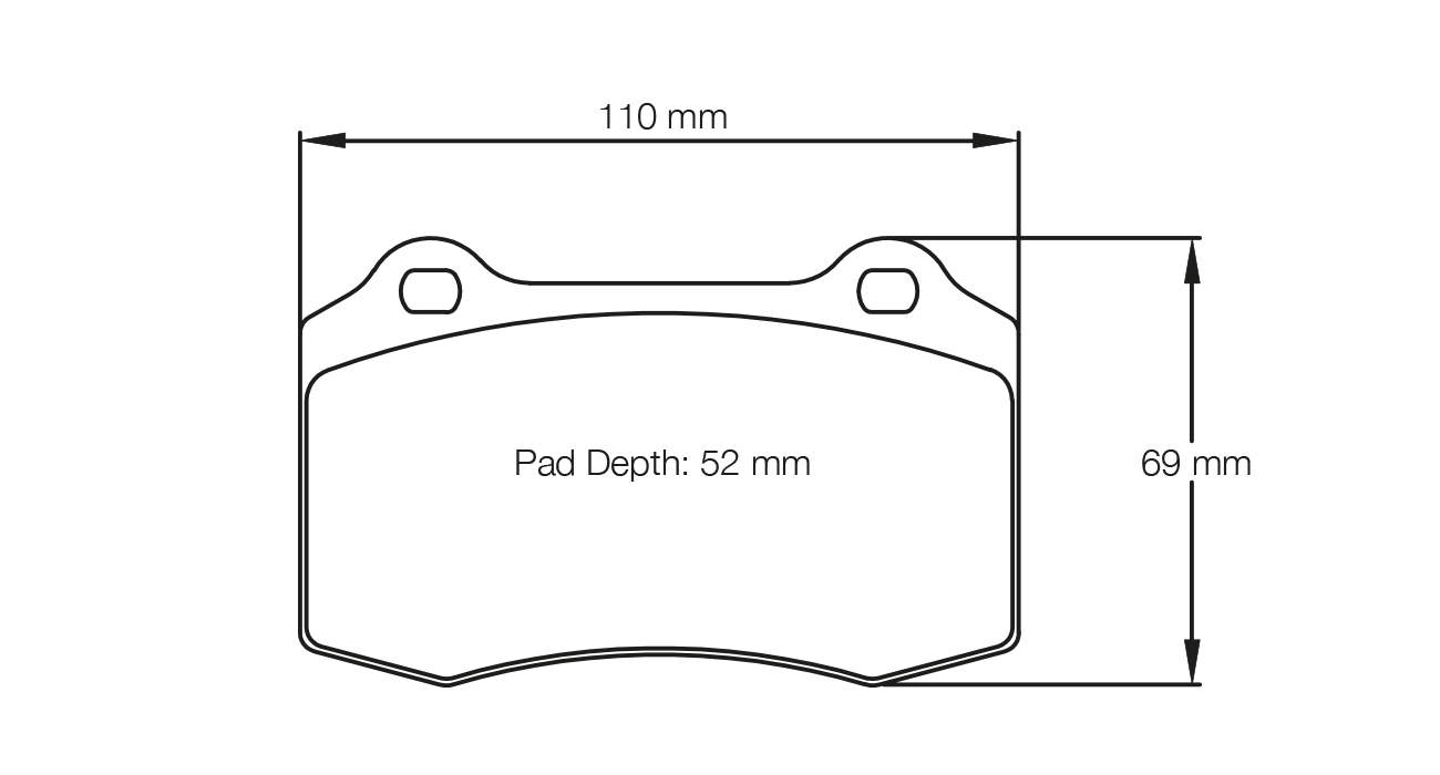 Pagid Brake Pad Set E1408 RST3