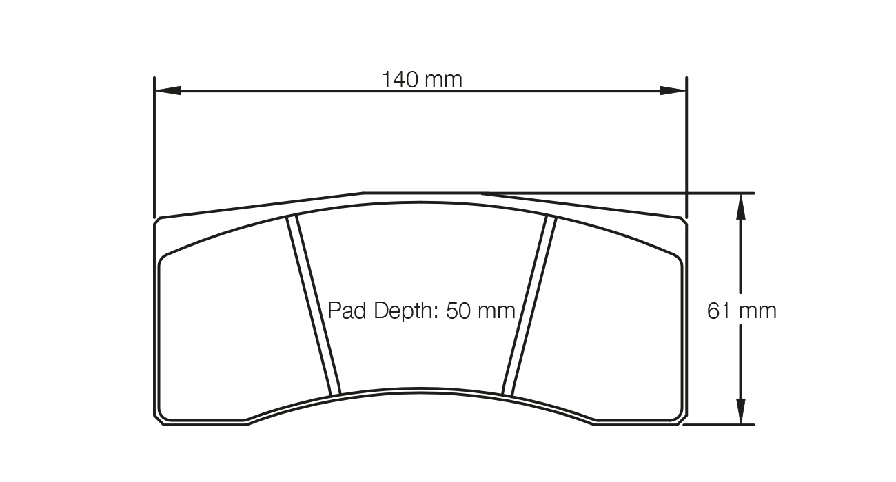 Pagid Brake Pad Set E1619 RSL1
