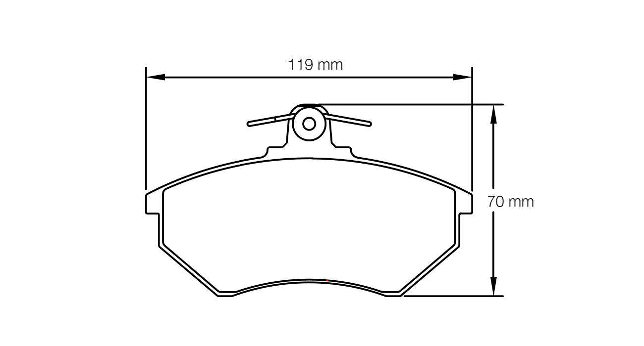 Pagid Brake Pad Set E1744 RSH42