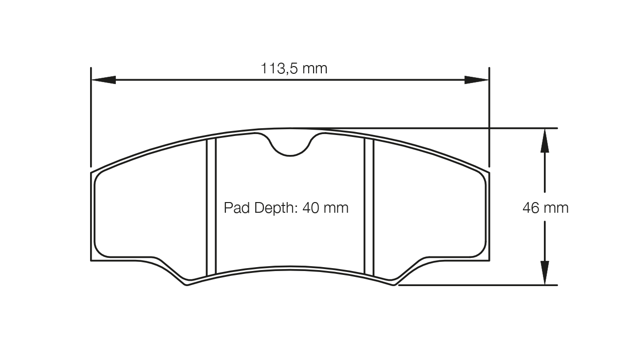 Pagid Brake Pad Set E1749 RSL29