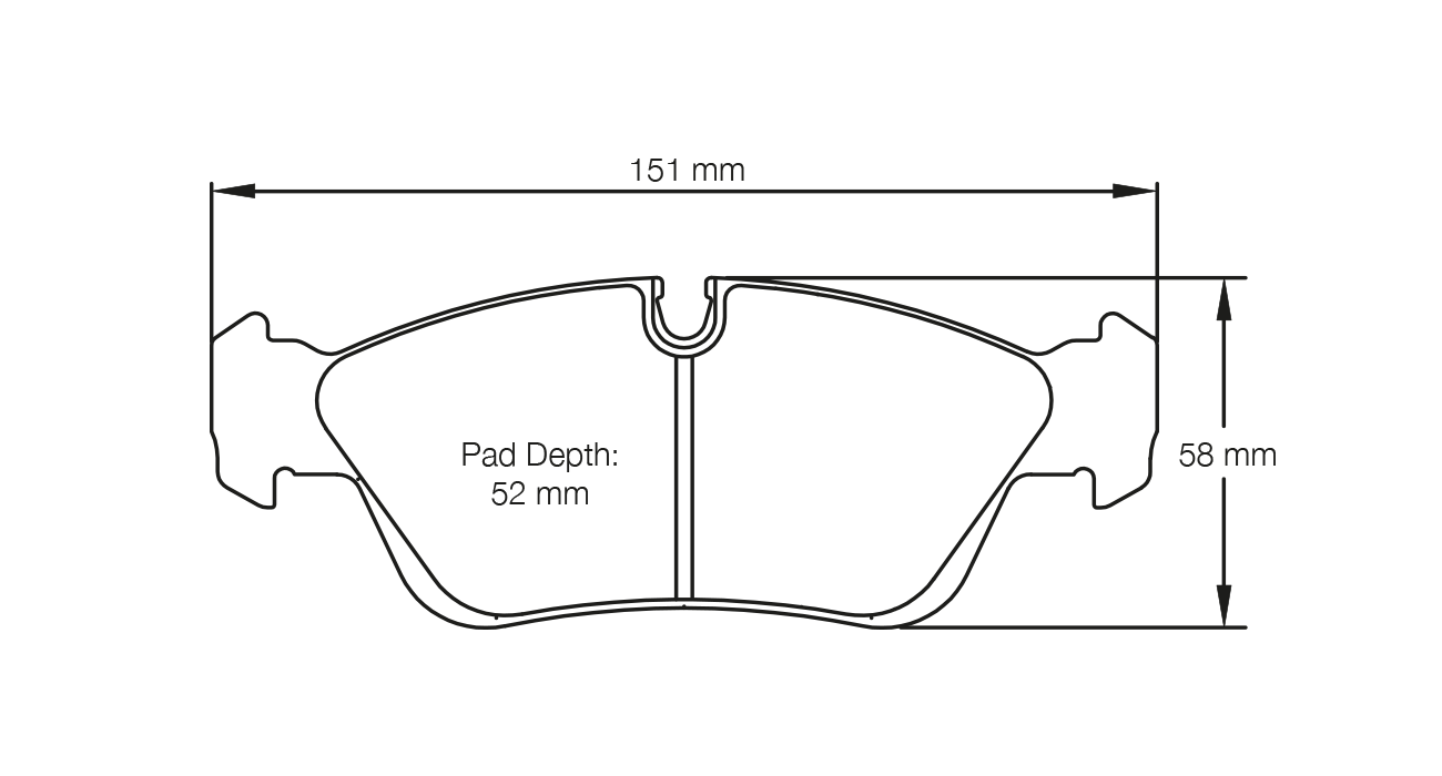 Pagid Brake Pad Set E2180 RSL29