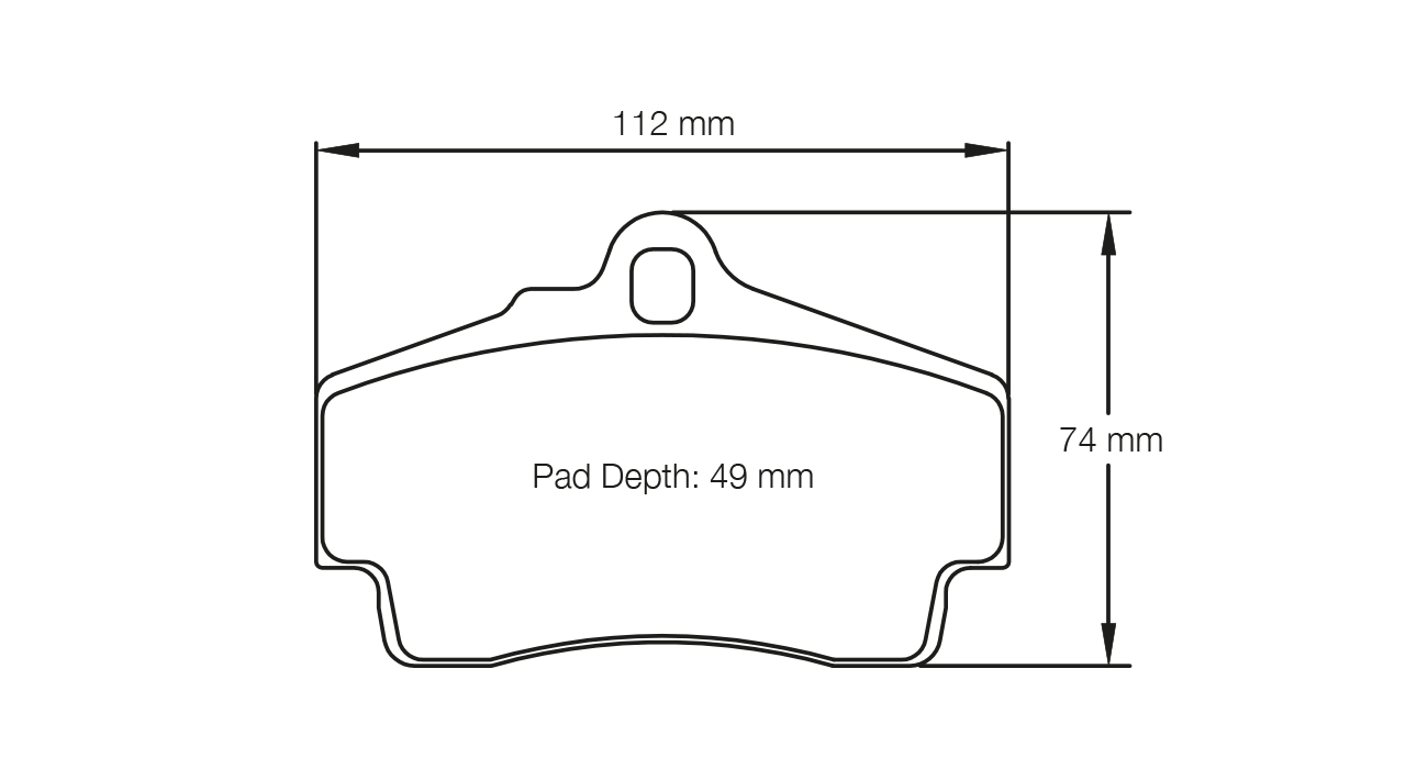 Pagid Brake Pad Set E2406 RSL1
