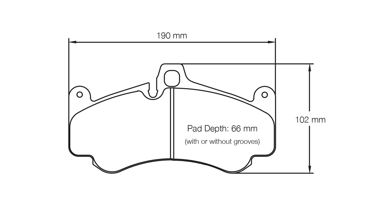 Pagid Brake Pad Set E2707 RS14