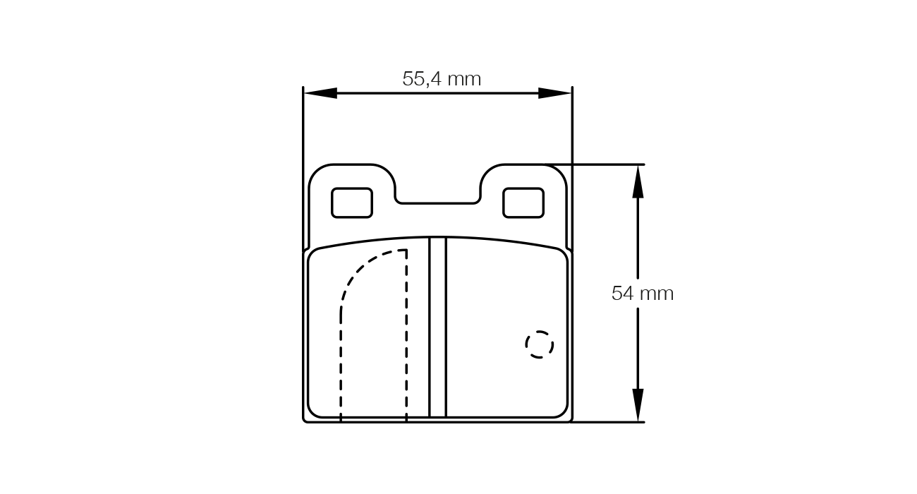 Pagid Brake Pad Set E4122 RSH42