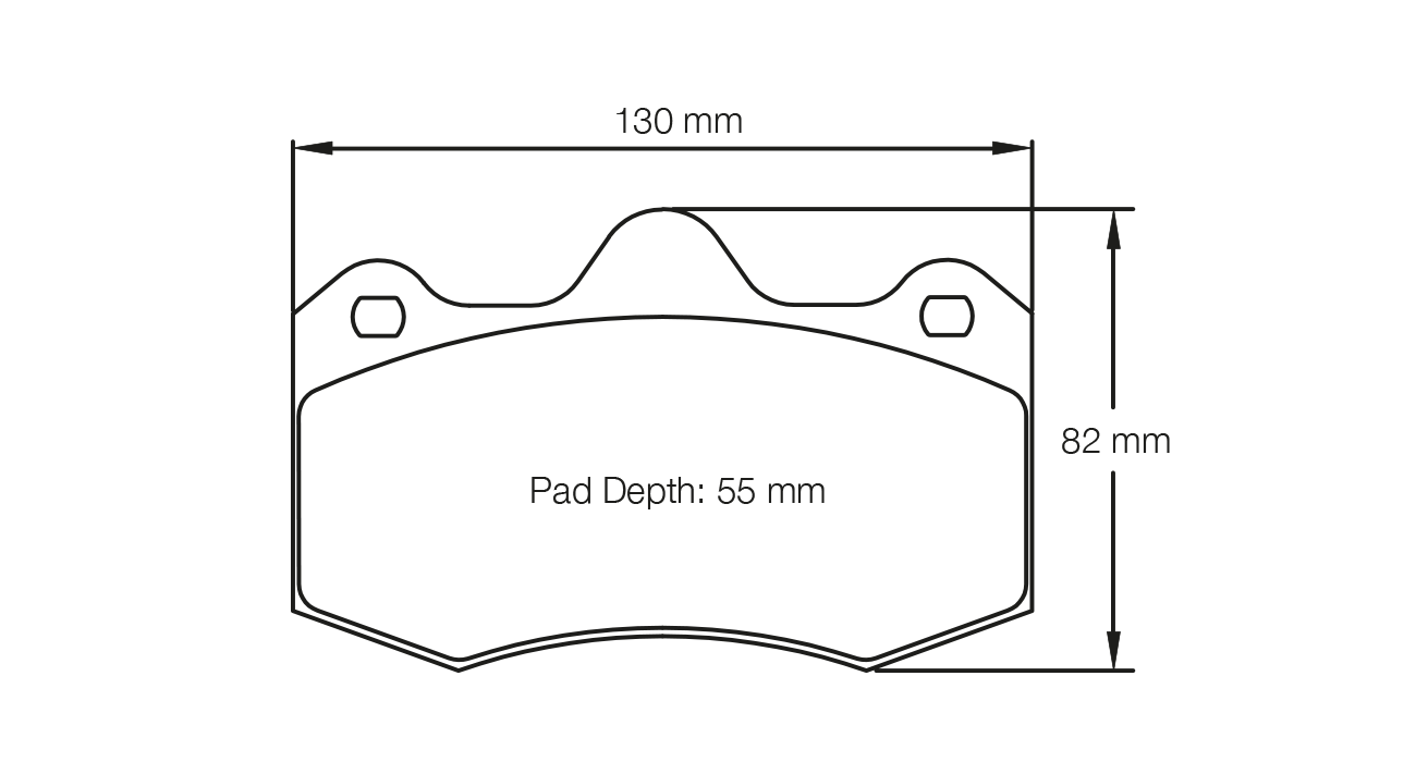 Pagid Brake Pad Set E4345 RS14