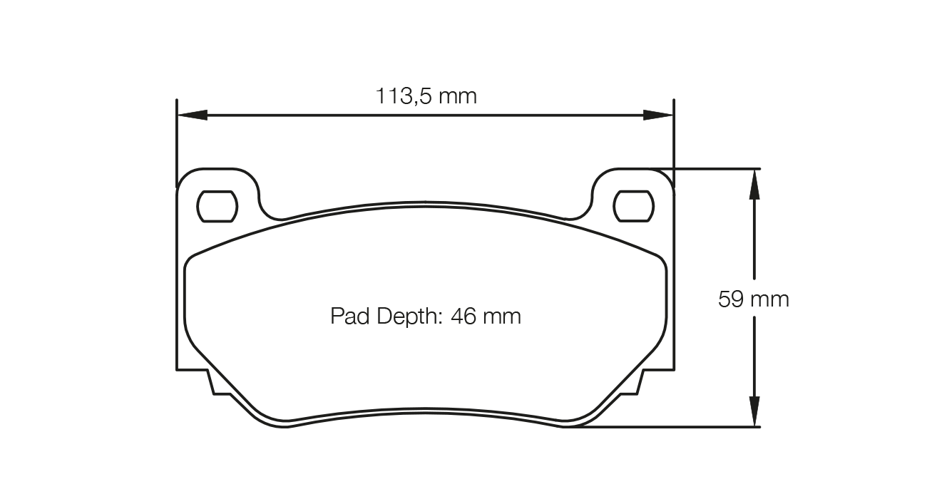 Pagid Brake Pad Set E4349 RSL29