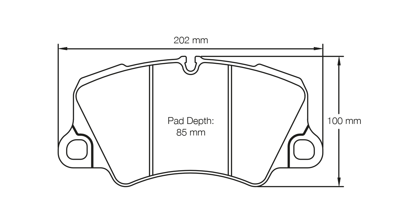 Pagid Brake Pad Set E4580 RSL1