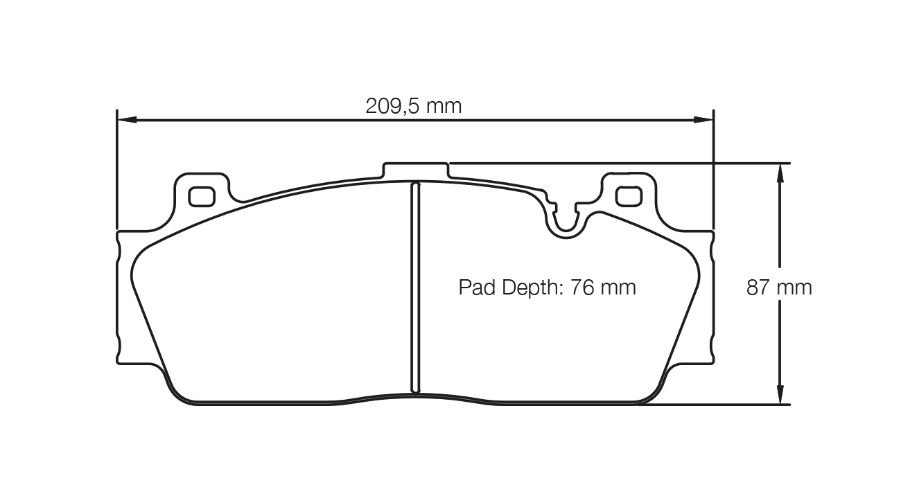 Pagid Brake Pad Set E4934 RSC1