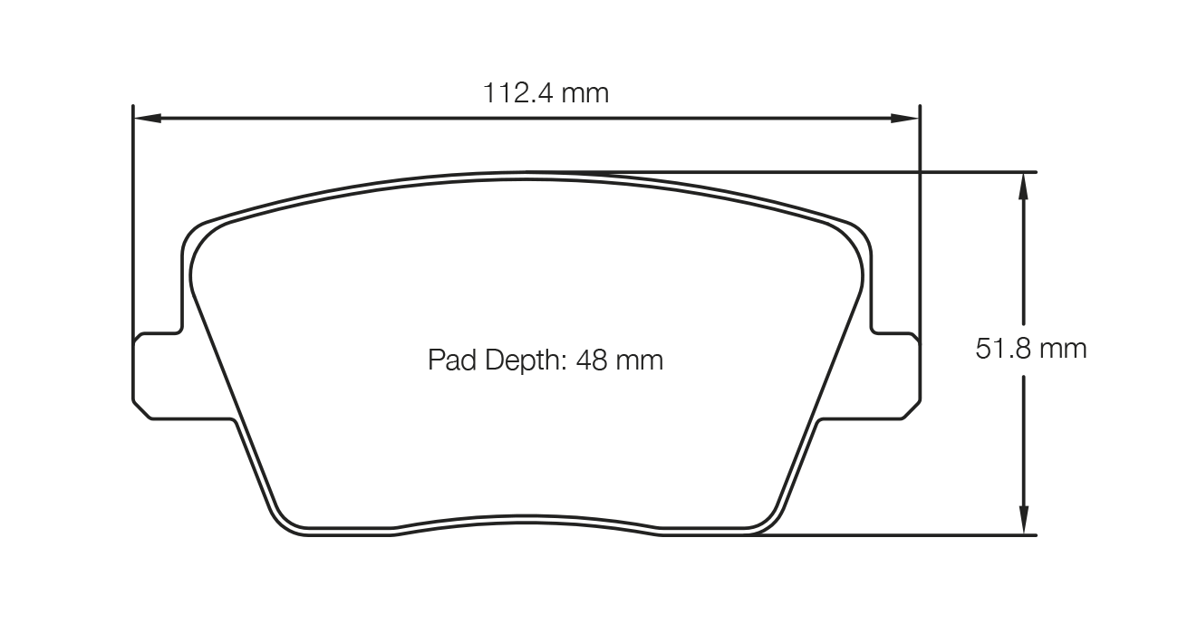 Pagid Brake Pad Set E7035 RSL2