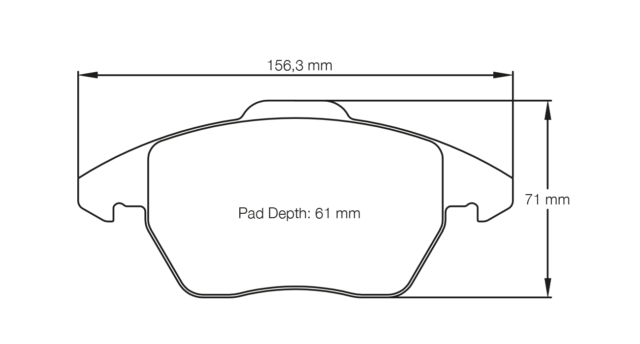 Pagid Brake Pad Set E8001 RSL29