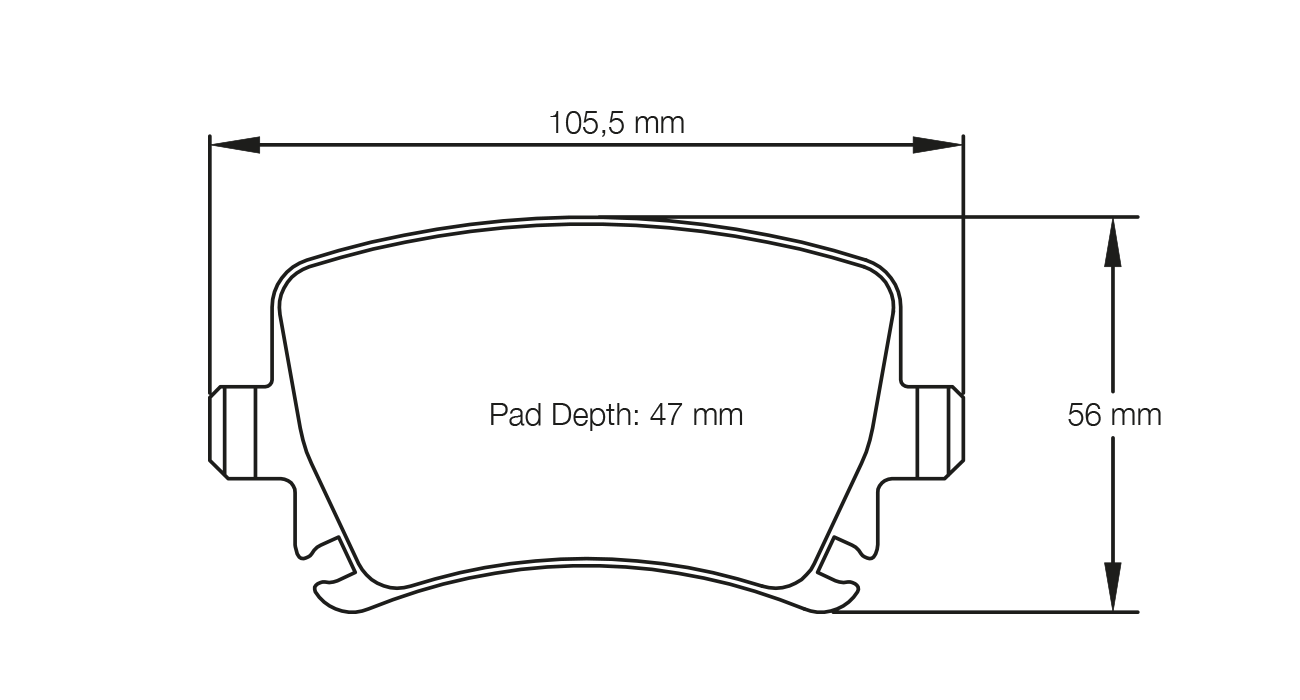 Pagid Brake Pad Set E8046 RSL19