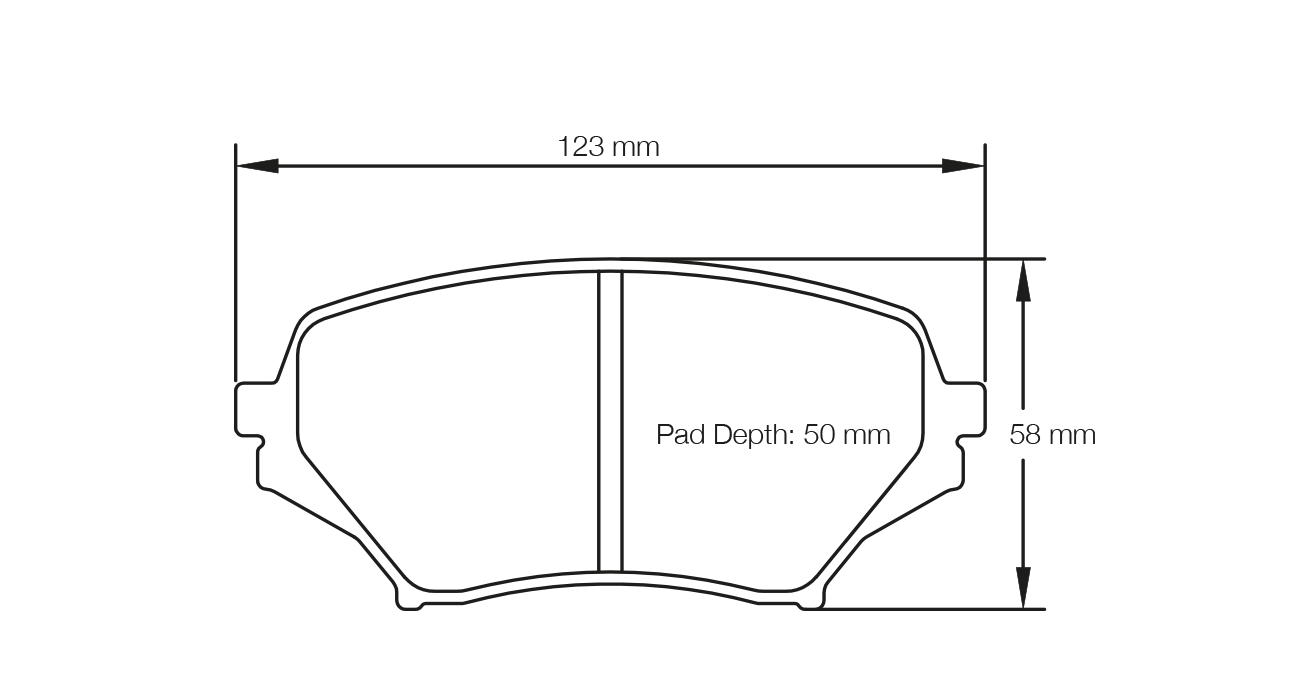 Pagid Brake Pad Set E8082 RSL29
