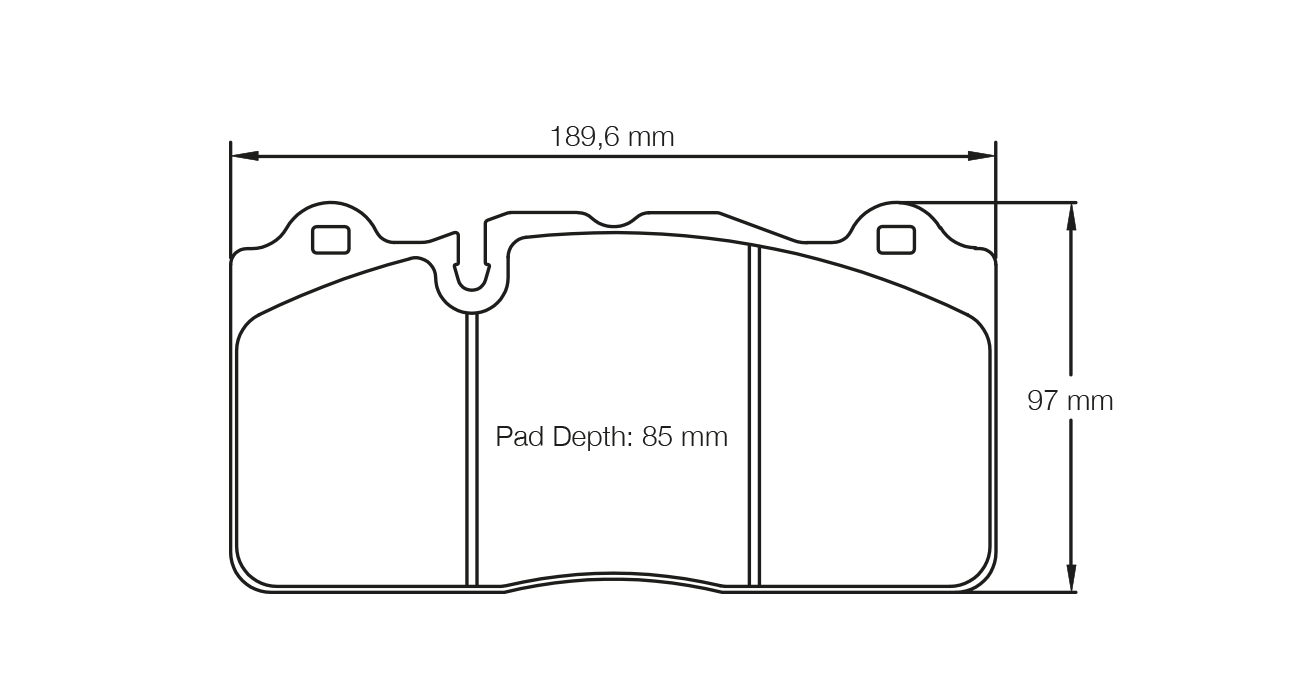 Pagid Brake Pad Set E8091 RSC1