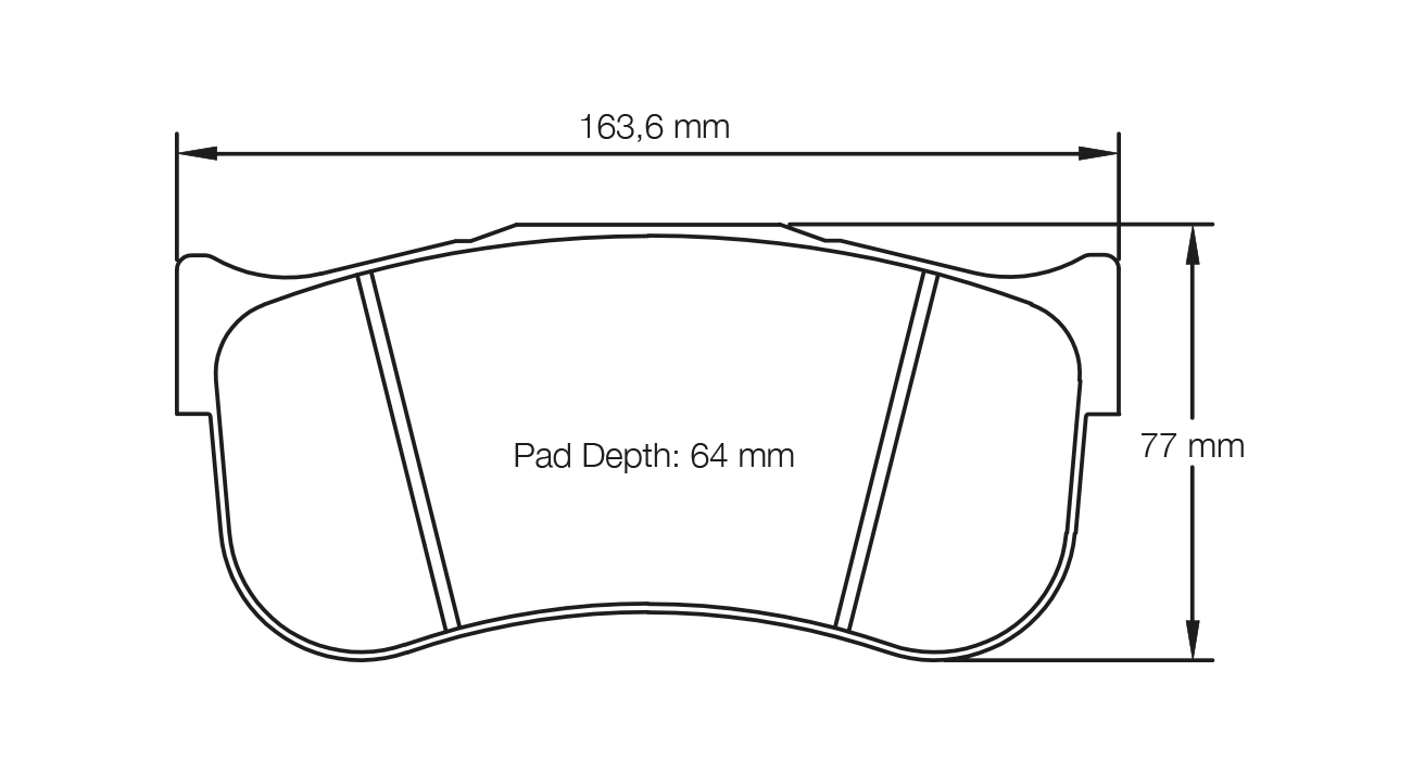 Pagid Brake Pad Set E8100 RST1