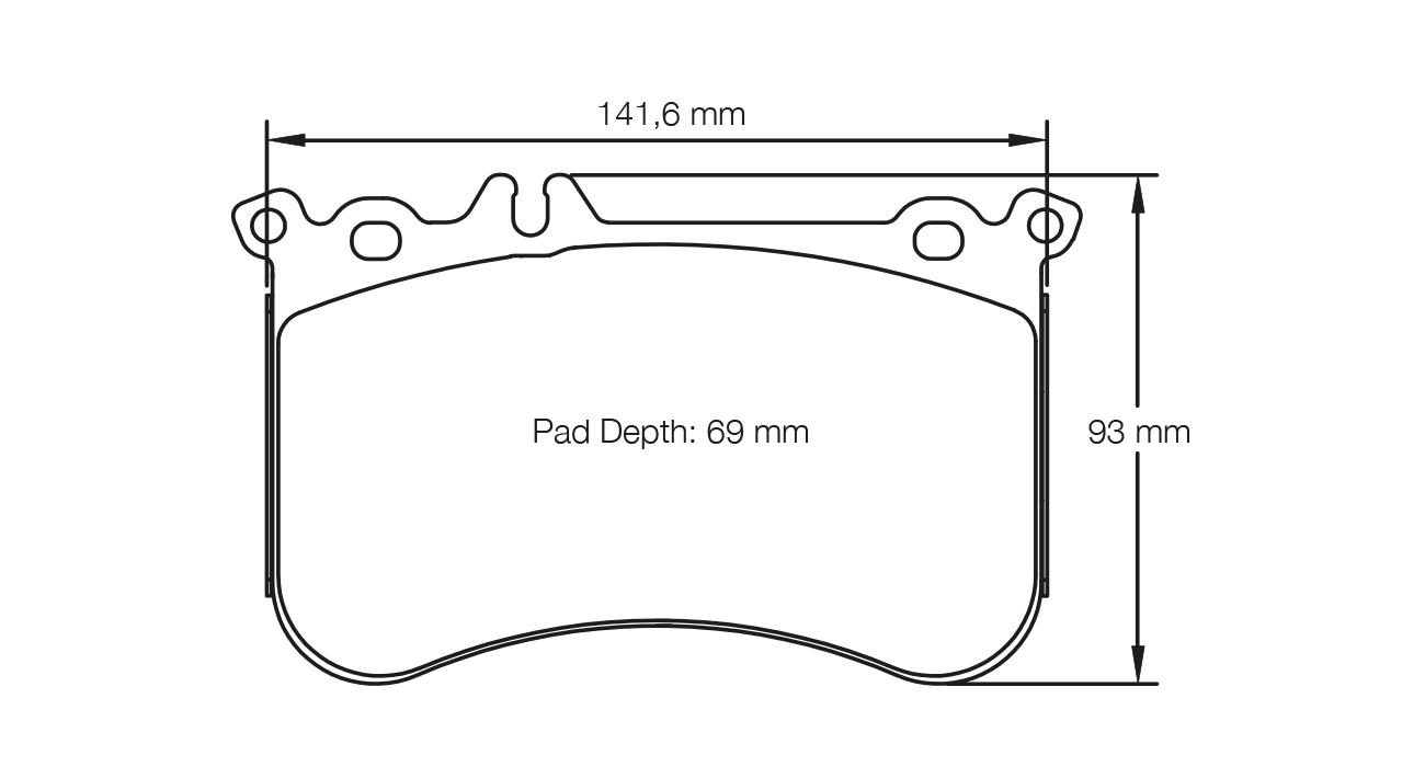 Pagid Brake Pad Set E8188 RSL29