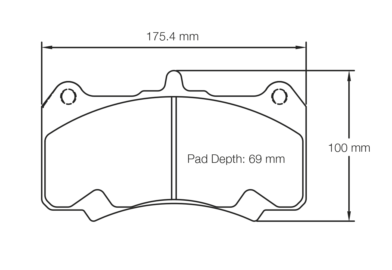 Pagid Brake Pad Set E8258 RSL1