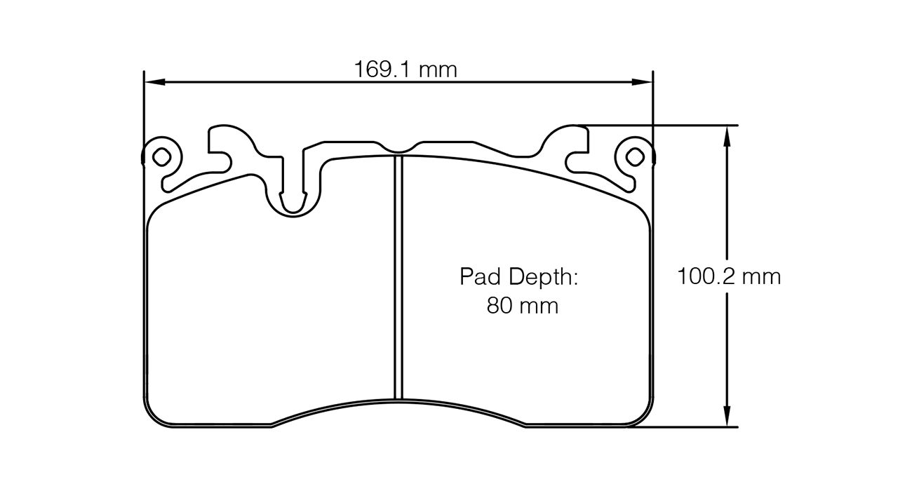 Pagid Brake Pad Set E8269 RSC1