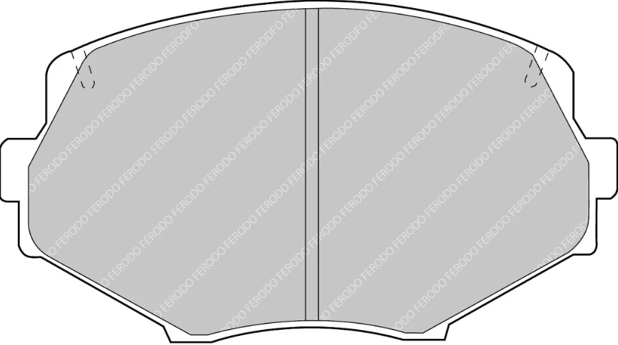 Ferodo Brake Pad Set FCP1011R DS3000