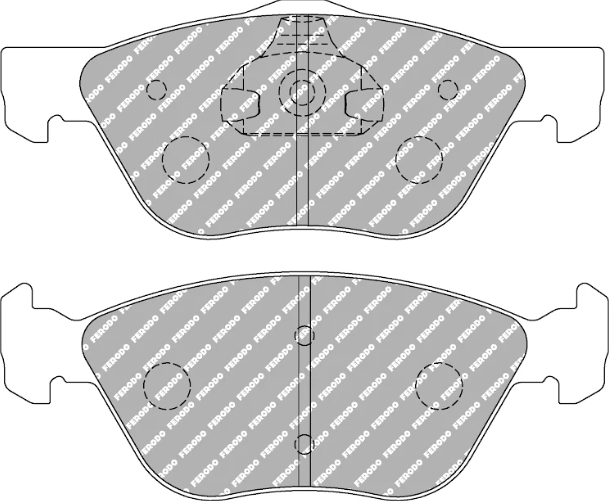 Ferodo Brake Pad Set FCP1052R DS3000