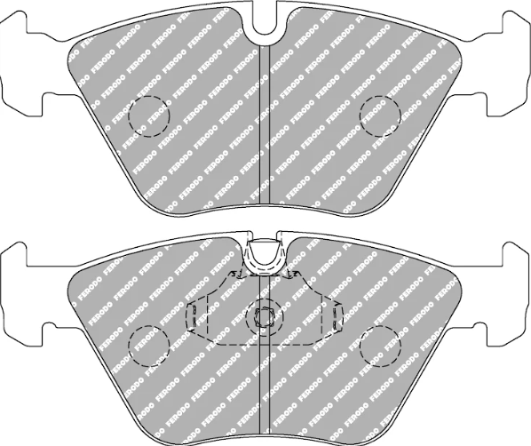 Ferodo Brake Pad Set FCP1073H DS2500