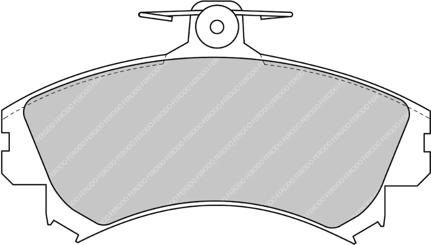 Ferodo Brake Pad Set FCP1093H DS2500