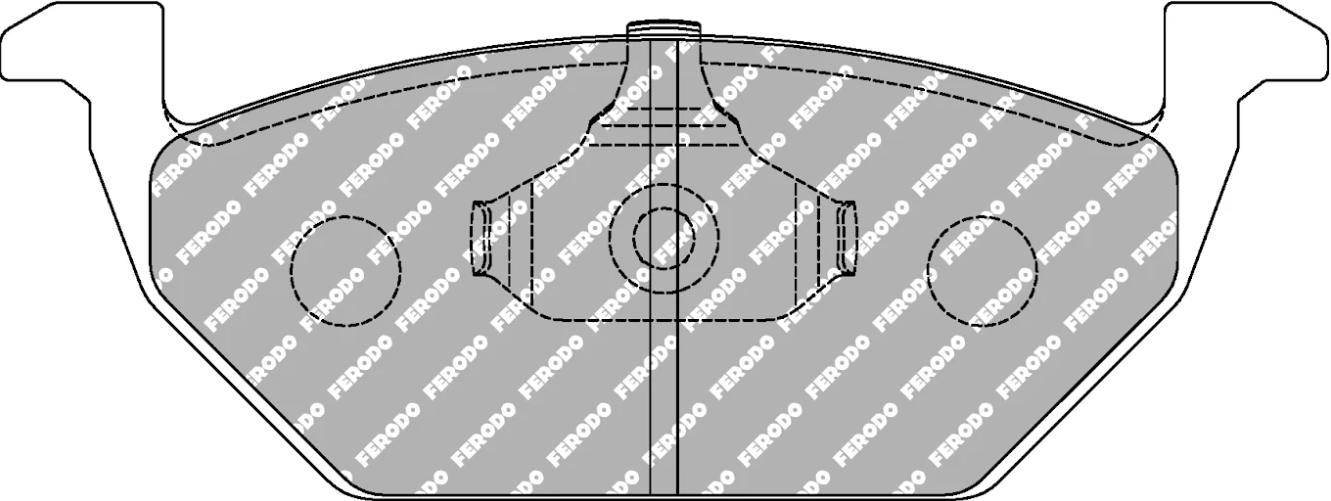 Ferodo Brake Pad Set FCP1094H DS2500