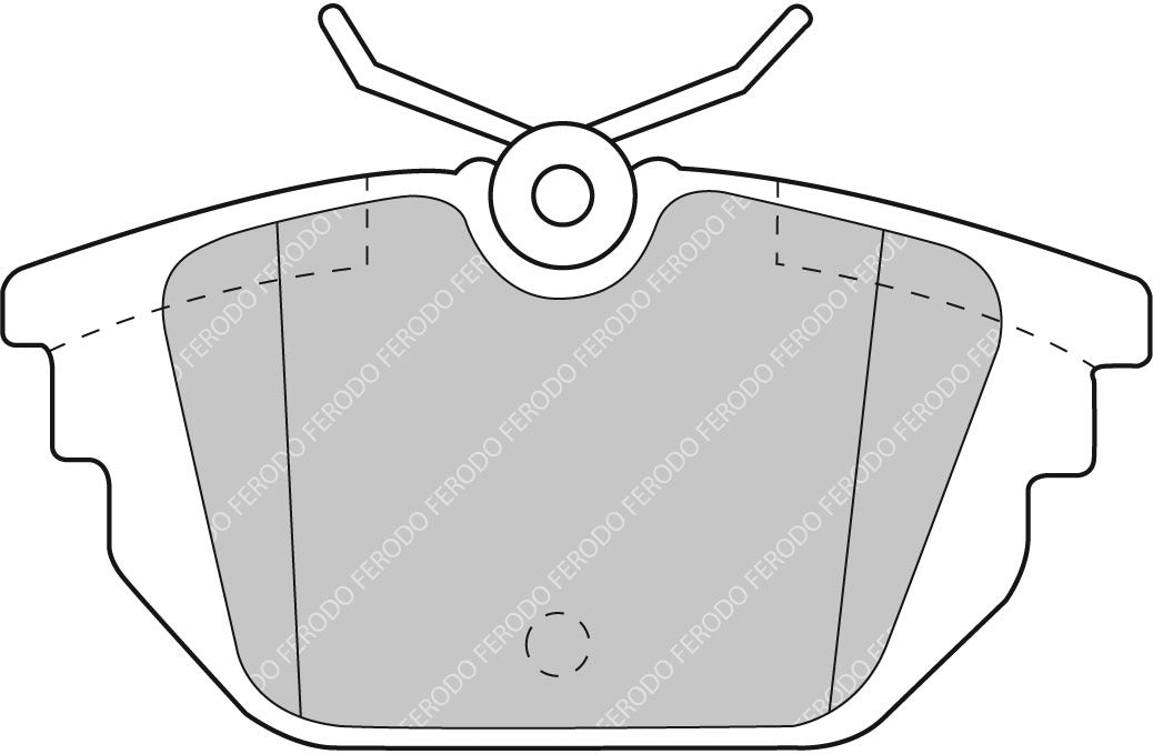 Ferodo Brake Pad Set FCP1113H DS2500
