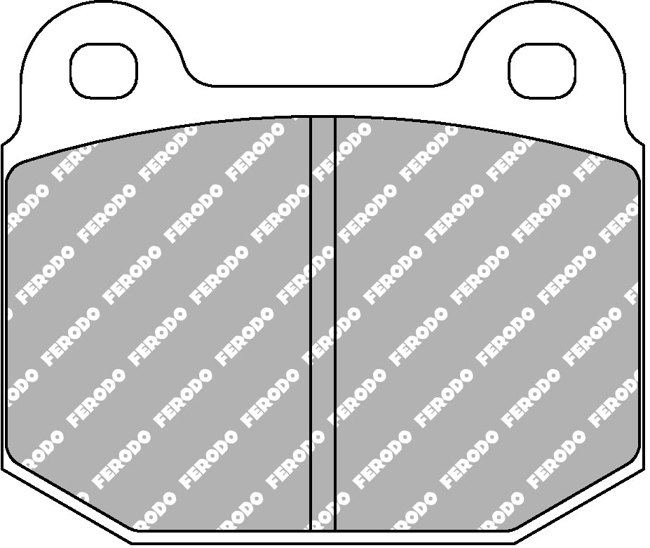 Ferodo Brake Pad Set FCP116H DS2500