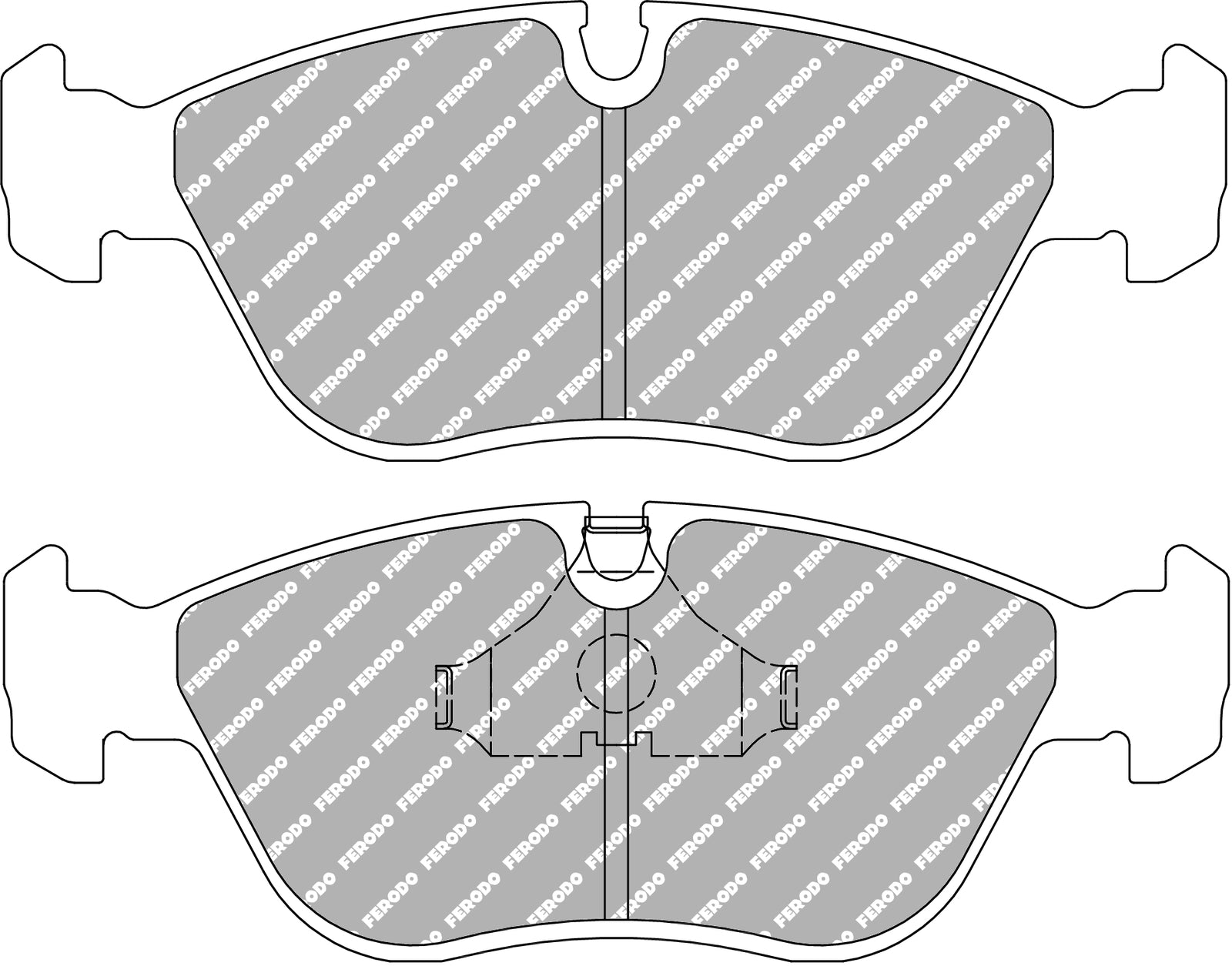 Ferodo Brake Pad Set FCP1285H DS2500