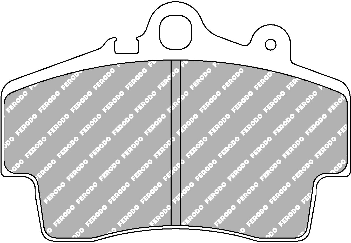 Ferodo Brake Pad Set FCP1307H DS2500