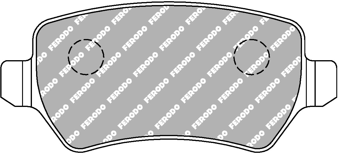 Ferodo Brake Pad Set FCP1521H DS2500