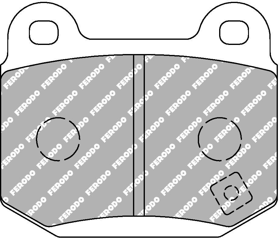 Ferodo Brake Pad Set FCP1562W DS1.11