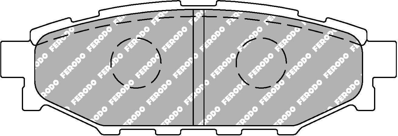 Ferodo Brake Pad Set FCP1947H DS2500