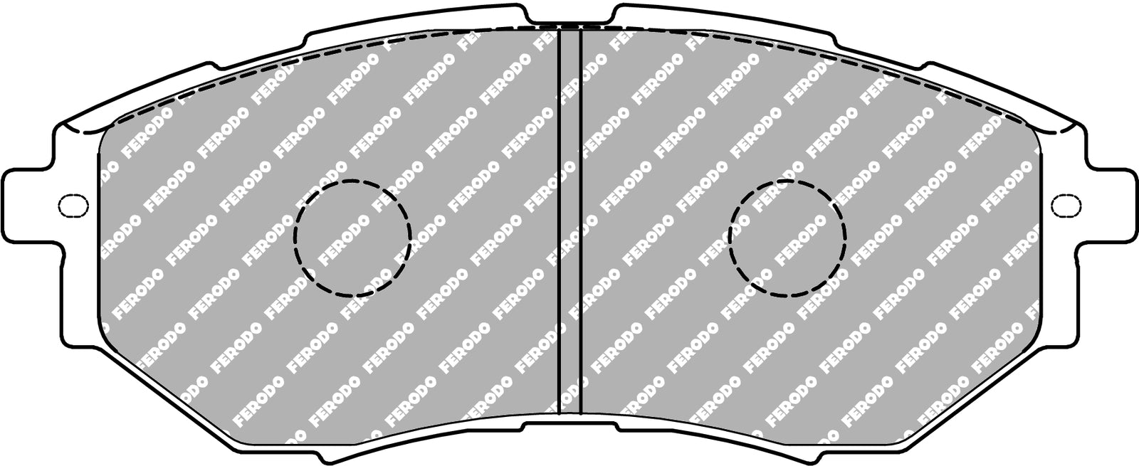 Ferodo Brake Pad Set FCP1984H DS2500