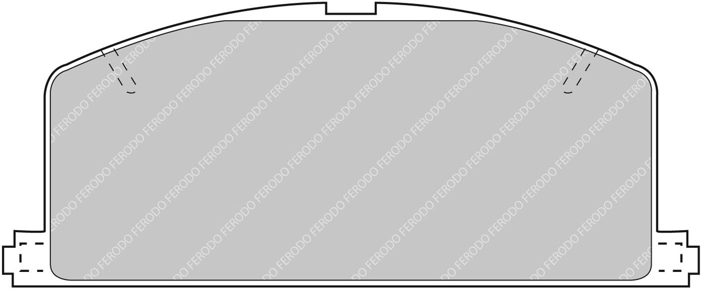 Ferodo Brake Pad Set FCP308H DS2500