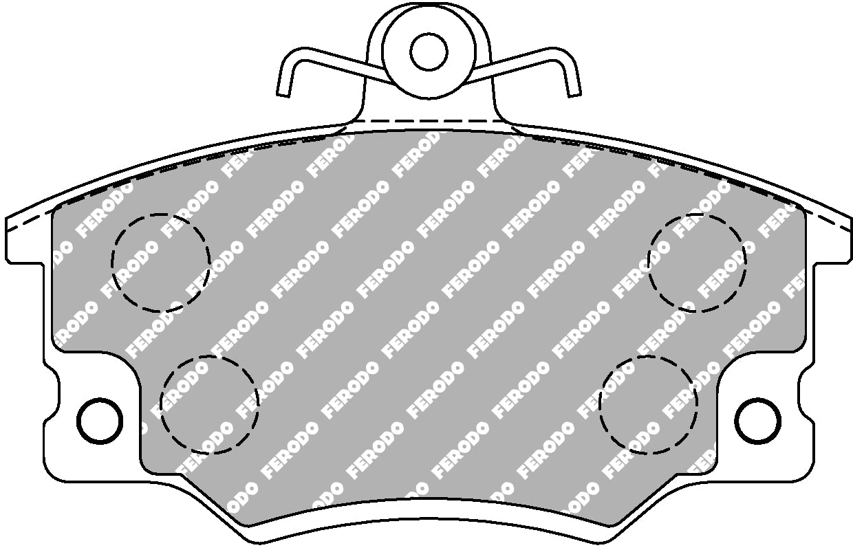 Ferodo Brake Pad Set FCP370R DS3000