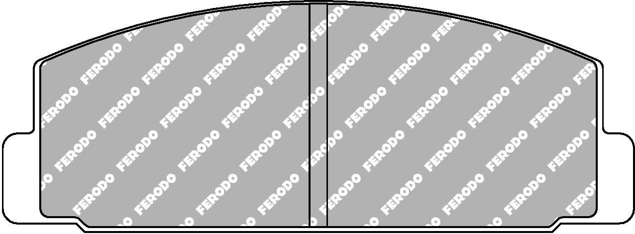 Ferodo Brake Pad Set FCP372H DS2500