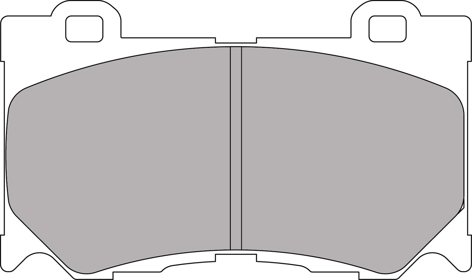 Ferodo Brake Pad Set FCP4172H DS2500